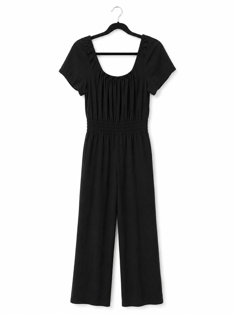 Smash + Tess NWT Cleo Wide Leg Romper in Black
